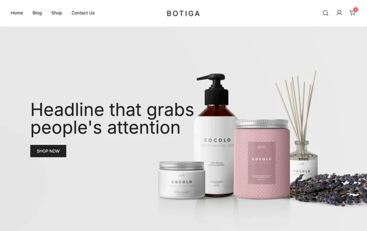Botiga WordPress Theme