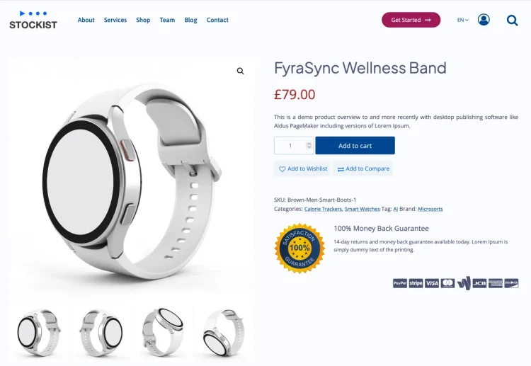 Stockist WordPress Theme