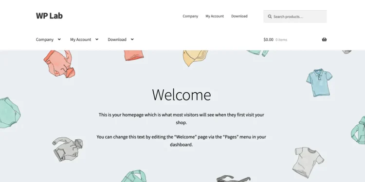Storefront WordPress Theme